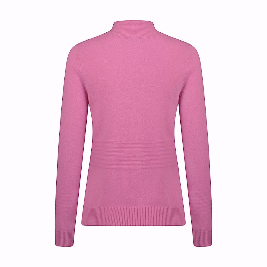 Light pink clearance mock turtleneck